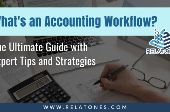 Accounting Workflow Process: Streamlined digital accounting with automated workflows and tools