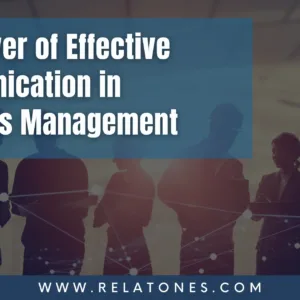 Effective communication skills in business.