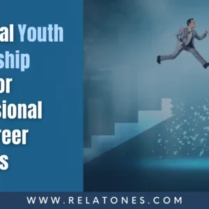 Image focuses on youth to learn leadership skills and grow their career successfully.