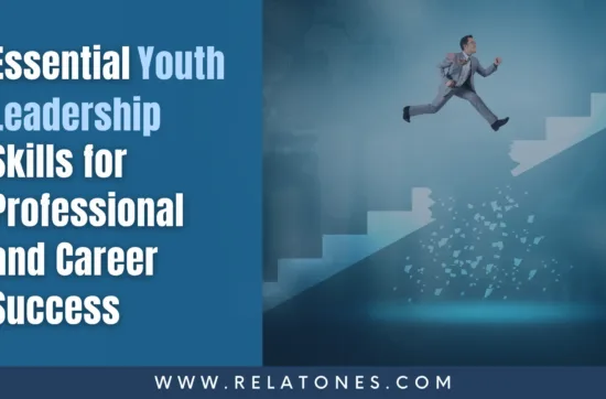 Image focuses on youth to learn leadership skills and grow their career successfully.