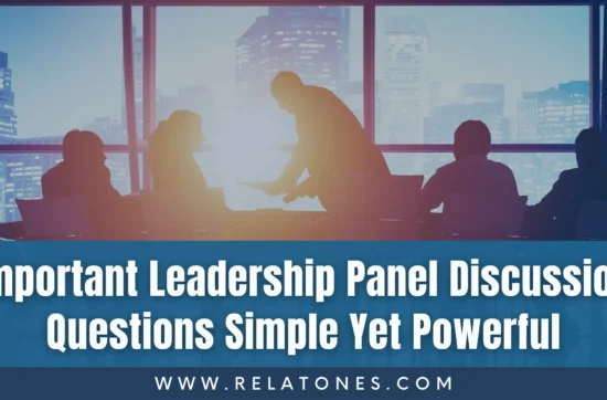 Let's discover the questions for panel discussion on leadership.